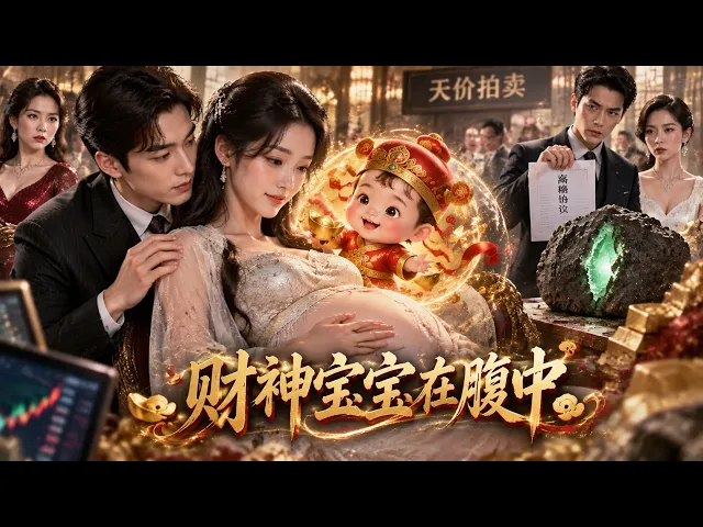 震撼首播小財神投胎棄婦腹中,指導炒股賭石逆襲!三百萬拍廢料原石一刀切開反轉打臉
