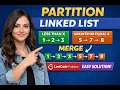 LeetCode 86 Partition List Linked List Interview Problem Explained