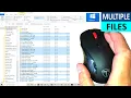 Windows 10 How to select multiple files in File Explorer - Select Multiple Files at once using Mouse