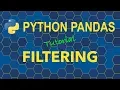 Python Pandas - Filtering
