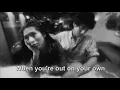 "Time Moves Slow" BADBADNOTGOOD  feat.  Sam Herring LYRICS on screen