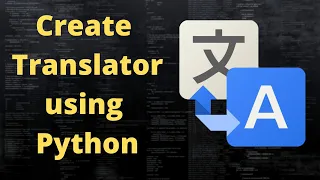 how to create translator using python