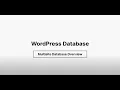 WordPress Database Schema - Multisite Database Overview