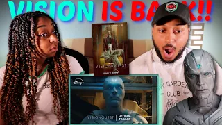 Marvel Television’s VisionQuest Official Trailer REACTION!!