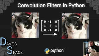Vizualizing convolution filters in python tutorial