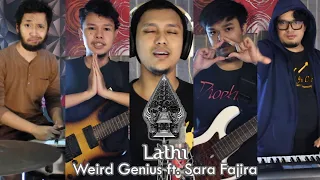 Download Weird  Genius ft. Sara Fajira - Lathi | METAL COVER by Sanca Records MP3