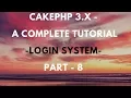 Cakephp Login - Authentication System