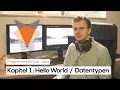 Kapitel 01 Hello World Einfache Datentypen Programmieren mit Java Tutorials