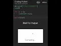 Sum Of Numbers Python coding