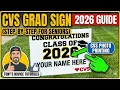How to Make a Custom Graduation Yard Sign at CVS 2026 Step-by-Step Guide