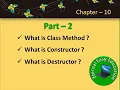 TN 12th computer science chapter - 10 Python classes and object part