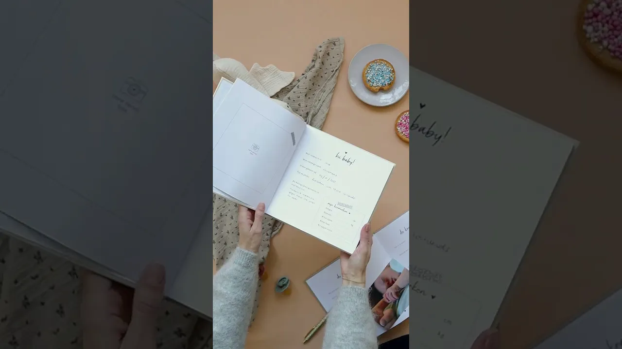 Mijn kraambezoek - Linnen Beige