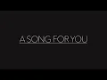 Donny Hathaway - A Song For You (Higher Key) Piano Karaoke