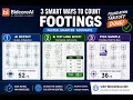3 Smart Ways to Count Footings with AI BidcoreAI Foundation Takeoff