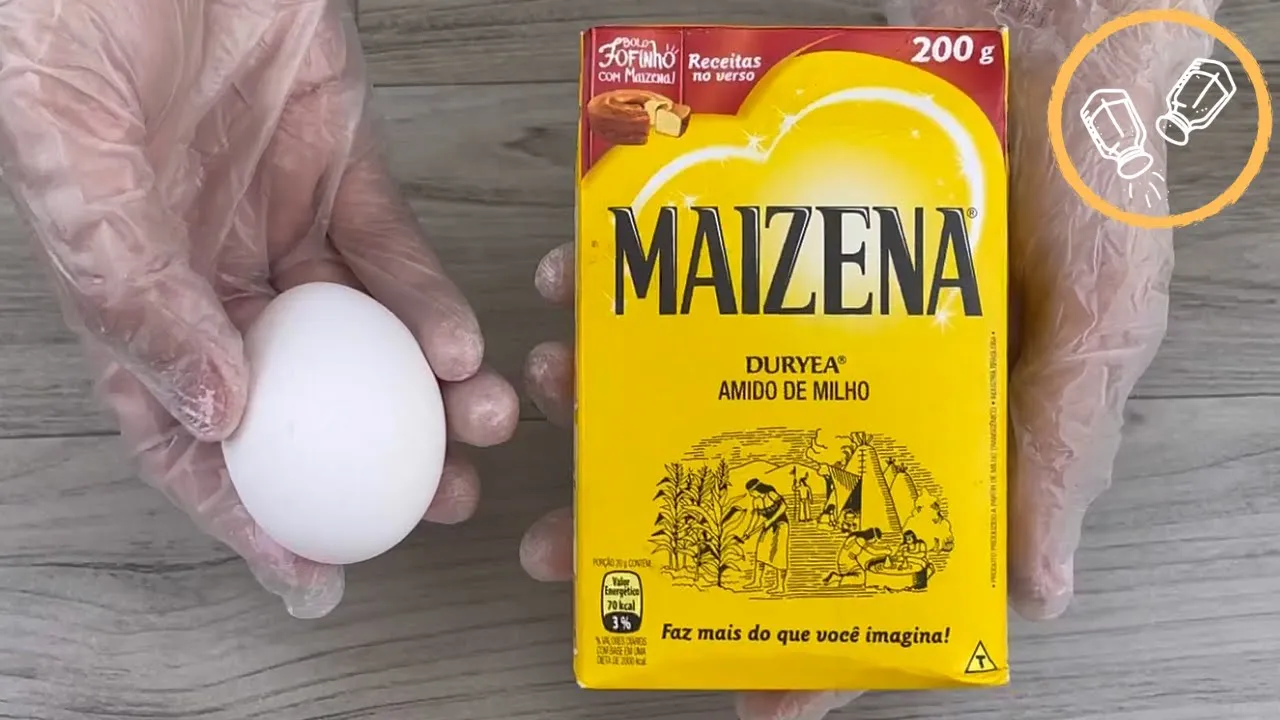 Panqueca Saudável de Maizena. 