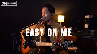 easy on me adele lyrics rolin nababan cover