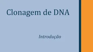 Clonagem de DNA