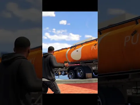 GTA V FRANKLIN TRY TO DESTROY GAS TANK IN Indian bikes driving 3D | #Shorts | Nuclear Vishu