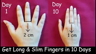 Lose Finger Fat In 1 Week Simple Exercises To Get Long Fingers Slim Fingers Thin Fingers 