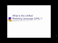 What is the Unified Modeling Language UML