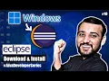 How to install Eclipse IDE 2022 on windows with Java JDK 19 Updated