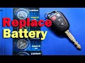 How To Easily Replace Key Fob Battery for 2017 Toyota Rav4