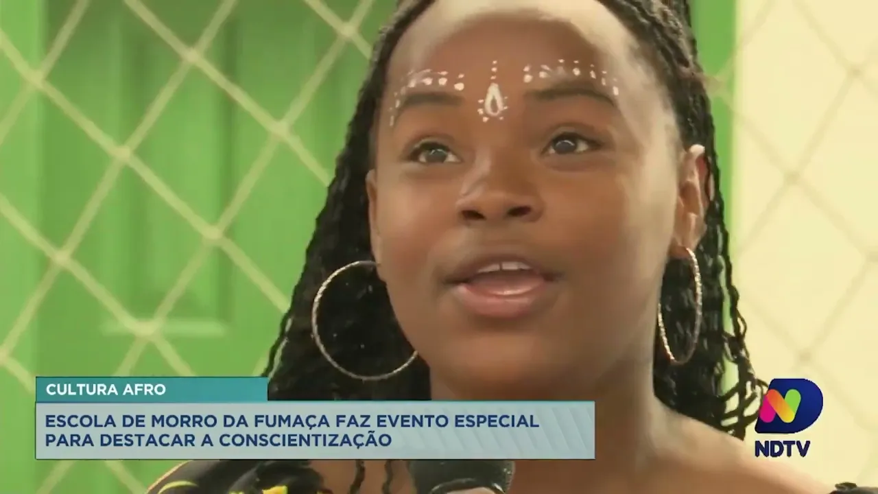 Escola de Morro da Fumaça faz evento especial para destacar a Cultura Afro