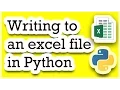 writing to an excel xls with python 3 5 1 using xlwt package module