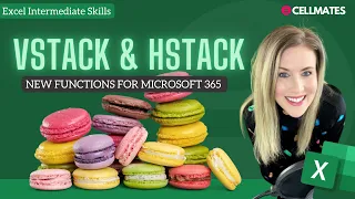 NEW Excel Functions - VSTACK and HSTACK