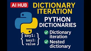 Python Dictionary Tutorial 2 Keys Values Dictionary Iteration Nested Dictionary