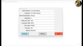 Build a Professional Invoice Generator with Python Tkinter PDF Excel Logging