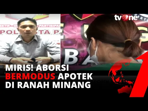 Ungkap Praktik Ilegal, Pemilik Apotek di Padang Jual Obat Aborsi Sejak 2018 | AKIM tvOne