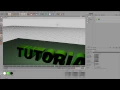 Cinema 4D intro Tutorial Beginner