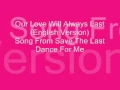 Download Lagu Our love will always last Lyric
