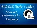 Area and Perimeter of a rectangle