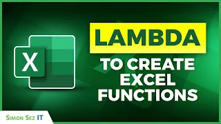 How to Create Excel Functions with LAMBDA