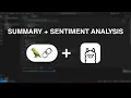 AI PDF Summarize and Sentiment analysis with Langchain Ollama Python tutorial