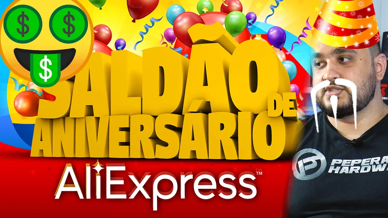 ANIVERSÁRIO ALIEXPRESS!! Hardware BARATO AGORA! Novos cupons, descontos progressivos (Dia 2)