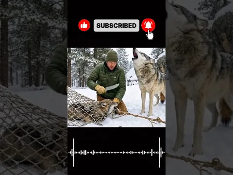 Mother Bear Saves Her Cub with a Man's Help! #animals #animalrescue #humanity
