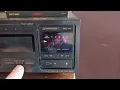 SONY CD Player CDP-C505 Five Disc Changer demo