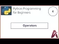 4 Python Operators by Hardik Patel