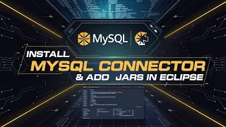 Download MySQL Connector JAR Configure JDBC in Eclipse IDE