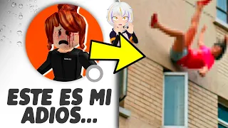 Esa JUGADORA Saltó De La VENTANA por CULPA de ROBLOX | ChuyMine REACCIONA a Lunita Bloxy