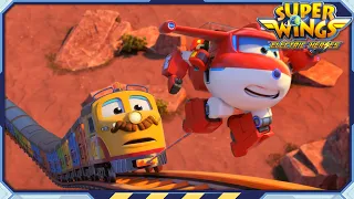 Superwings | S8 Highlight | The Longest Train in the World | Electric Heroes | Ep.32