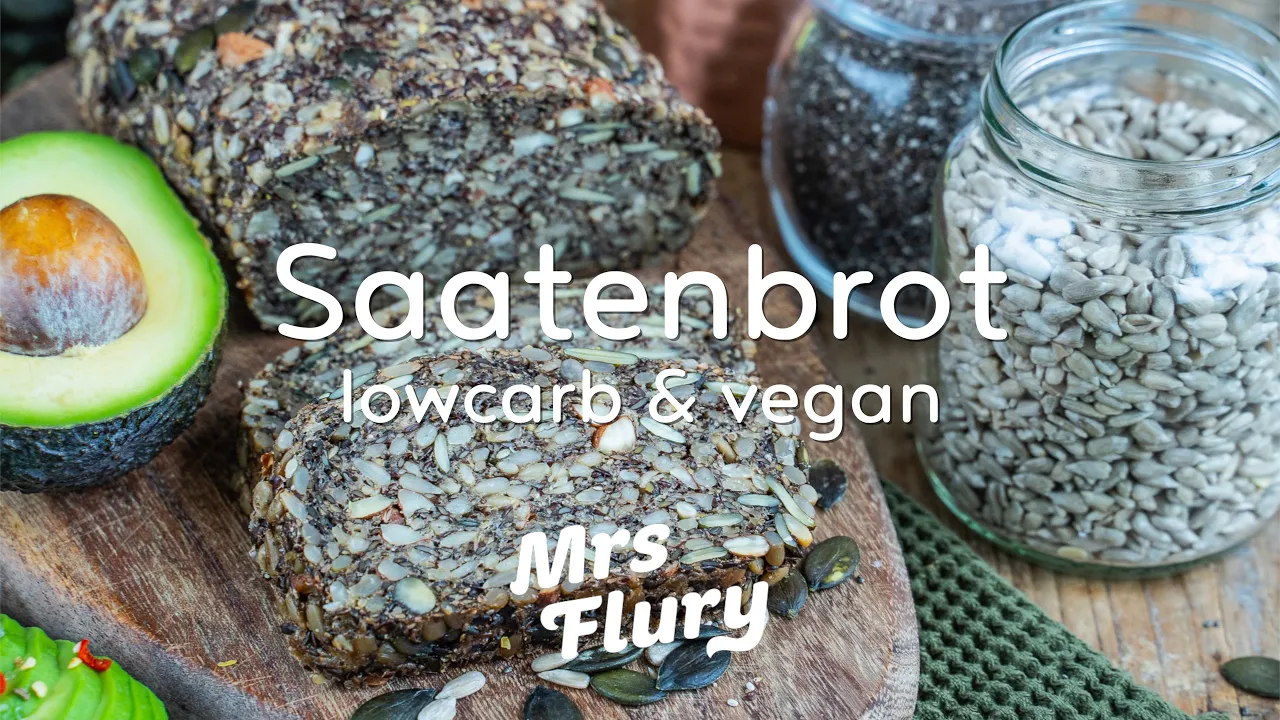 
          
          
          
            
            Low Carb Saatenbrot - Brot backen ohne Mehl - vegan & glutenfrei
          
        . 