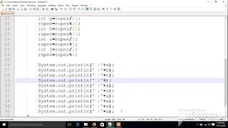 Atm mechine java program
