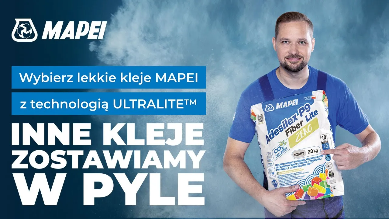 MAPEI Polska — MAPEI - Lekkie kleje z technologią ULTRALITETM (YouTube video ad)