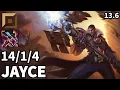 Jayce Top vs Pantheon - KR Challenger Patch 13 6