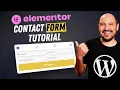Elementor Contact Form Tutorial 2025 - Multi Step Anti Spam File Upload