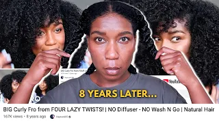 I Followed My Own Natural Hair Tutorial From 8 Years Ago